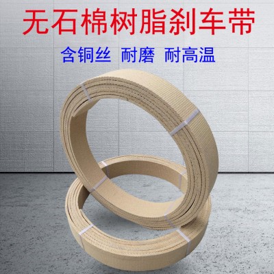 厚8-20无石棉树脂铜丝刹车带